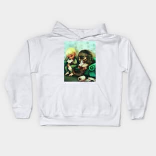 Stay home, Pangolin Kids Hoodie